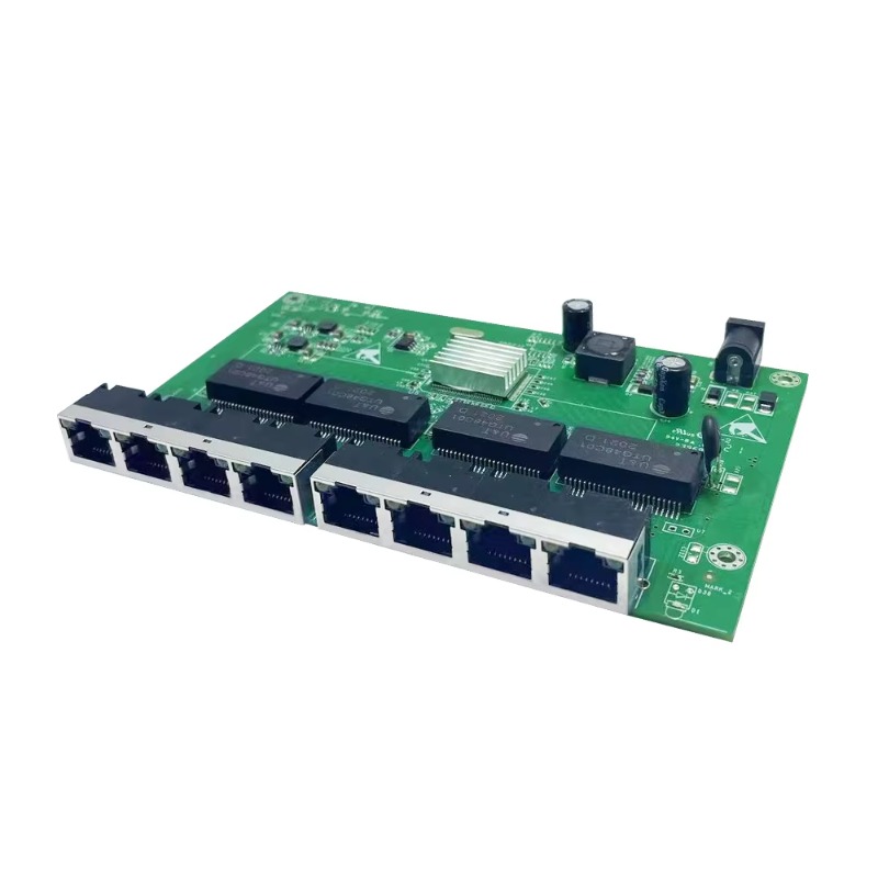Managed Gigabit Poe Switch 8 Port 802.3At - Switch PoE Gigabit Administrado de 4,