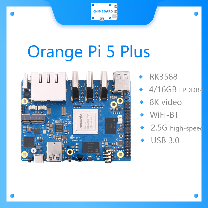Orange Pi 5 Plus 32Gb - Orange Pi 5 Plus, Computadora de