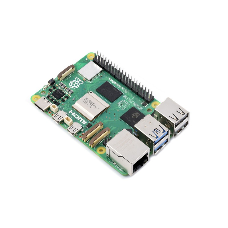 Raspberry Pi 5 8Gb - Waveshare Raspberry Pi 5, procesador BCM2712,