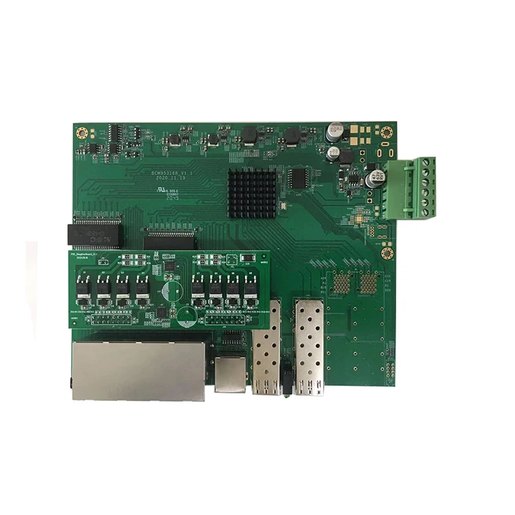 Sfp+ 10G Managed Switch 8 Port - Switch de Red Ethernet Industrial de