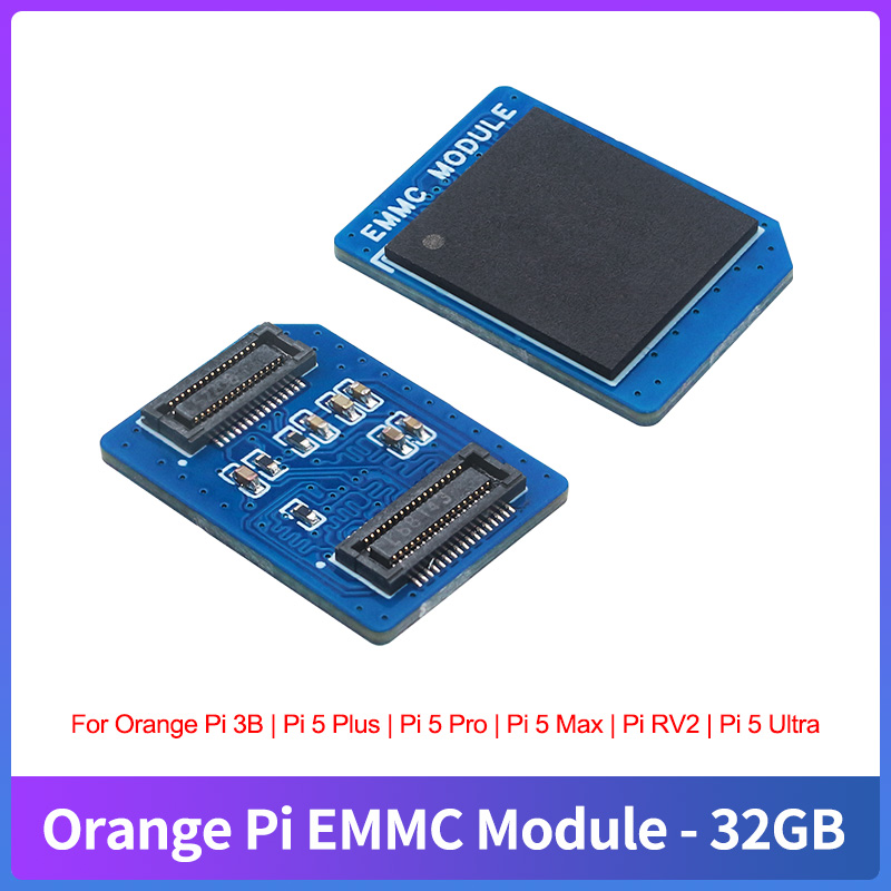 Orange Pi 5 Plus 32Gb - Módulo EMMC de 32 GB para