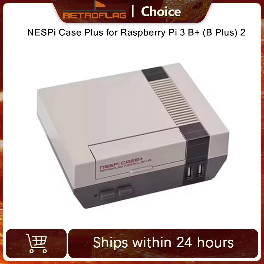 Turing Pi 2 - Carcasa Retroflag NESPi Plus con Botón