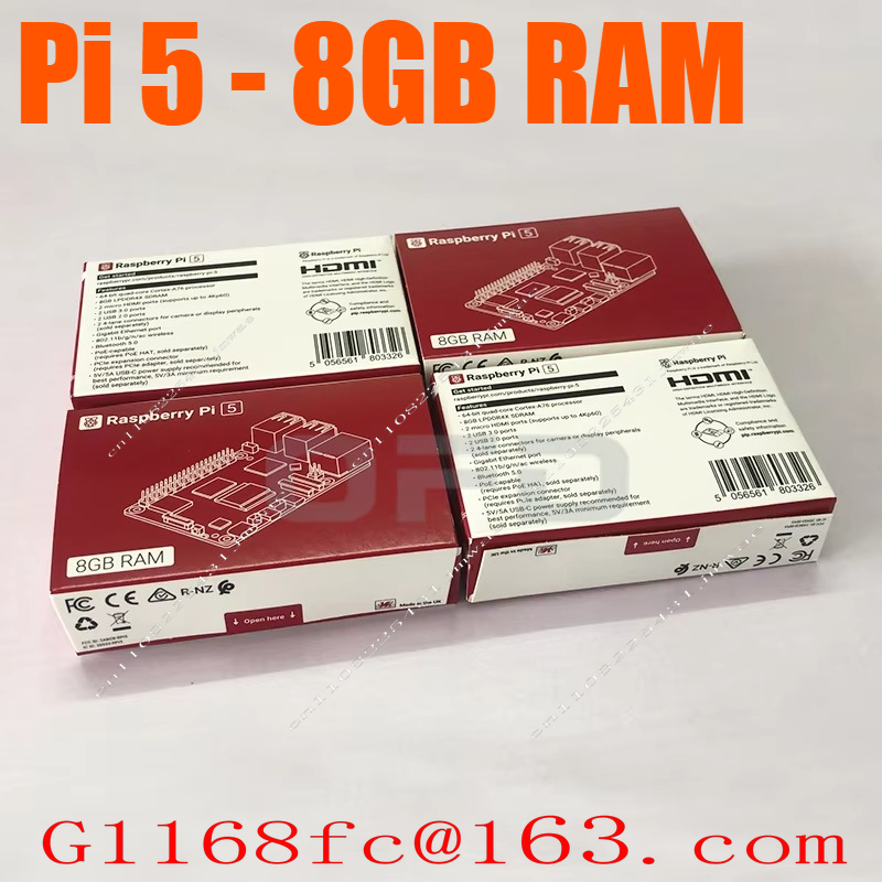 Raspberry Pi 5 8Gb - Pi 5 2GB/4GB/8GB Placa de Desarrollo