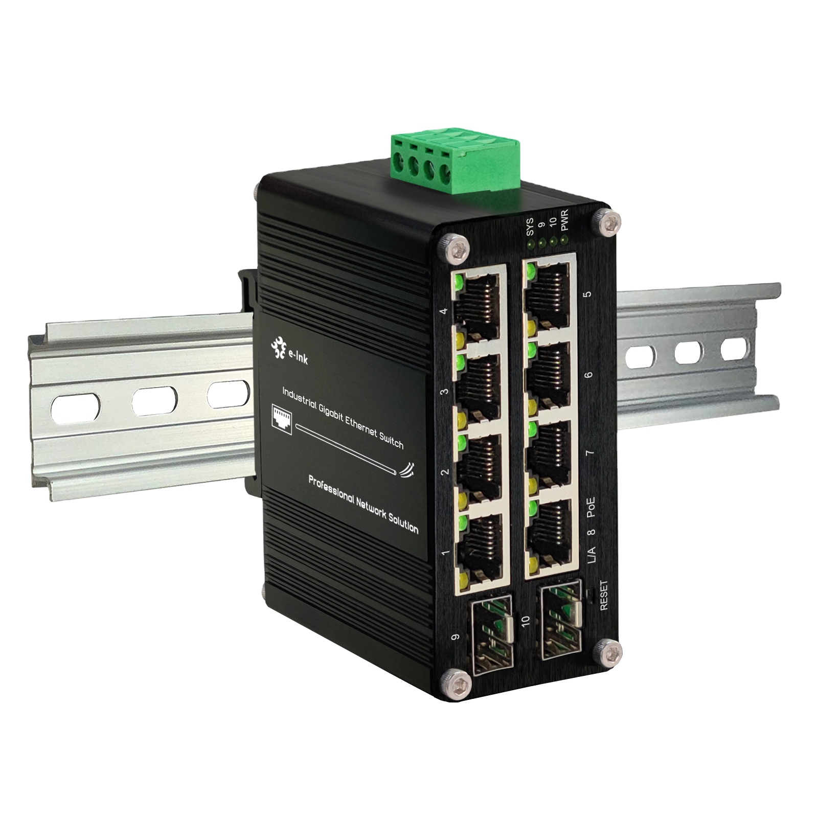 Conmutador PoE administrado, 8 - Managed Gigabit Poe Switch 8 Port 802.3At reseña y precio