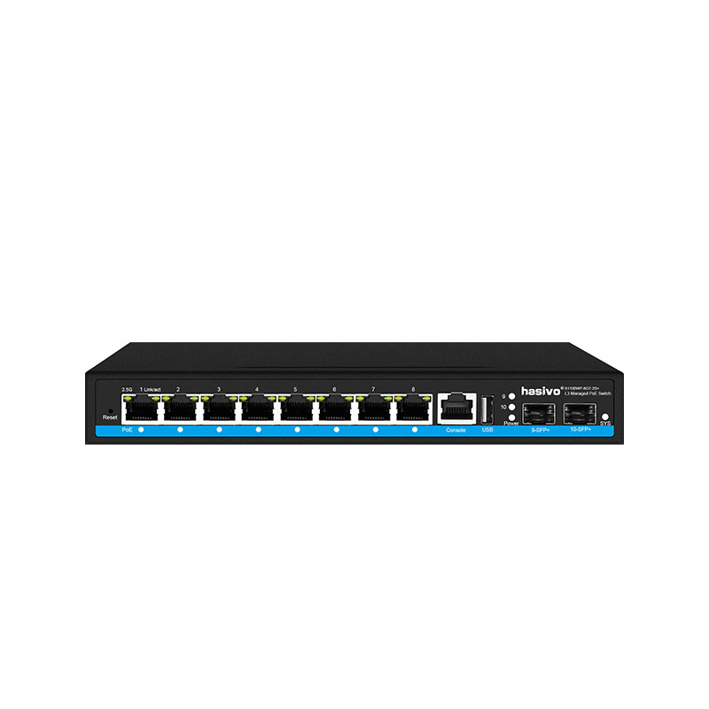 8 puertos L3 gestionados PoE d - Sfp+ 10G Managed Switch 8 Port reseña y precio
