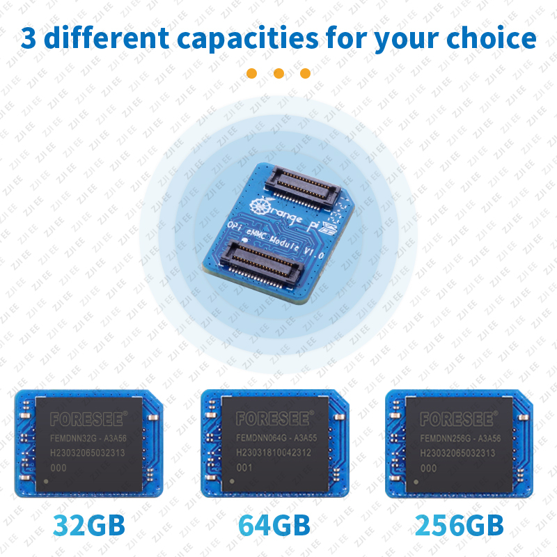 Módulo EMMC Orange Pi de 32GB  - Orange Pi 5 Plus 32Gb reseña y precio