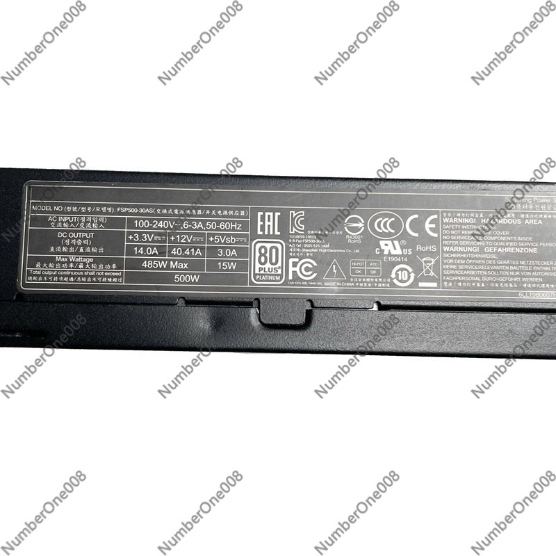 Fuente de Alimentación FSP500- - Atx Power Supply 1U Flex 500W reseña y precio