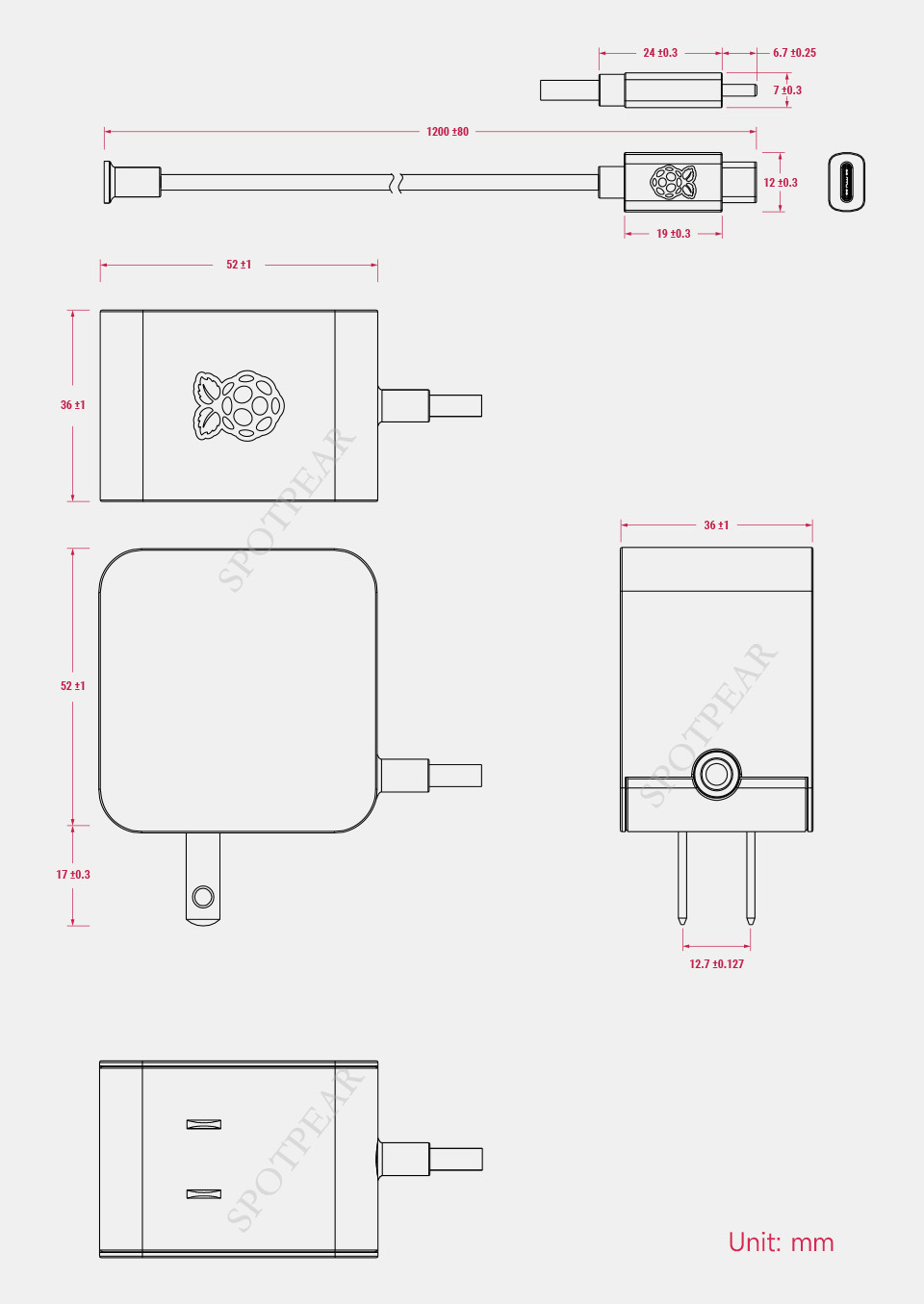 Fuente de alimentación USB tip - Raspberry Pi 5 8Gb reseña y precio