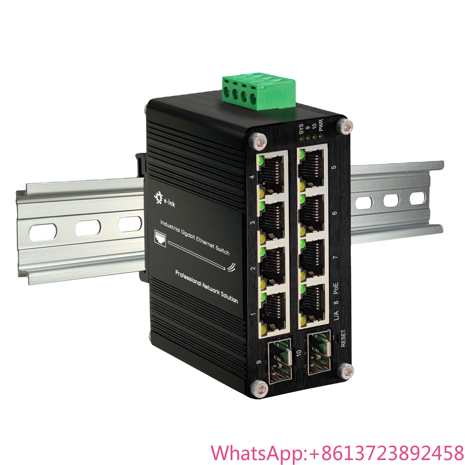 Conmutador PoE administrado, 8 - Managed Gigabit Poe Switch 8 Port 802.3At reseña y precio