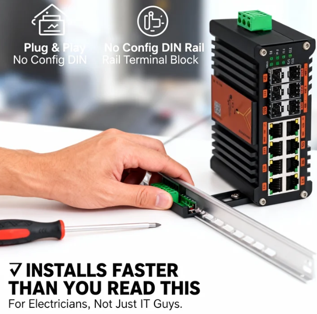 Conmutador PoE administrado L2 - Managed Gigabit Poe Switch 8 Port 802.3At reseña y precio