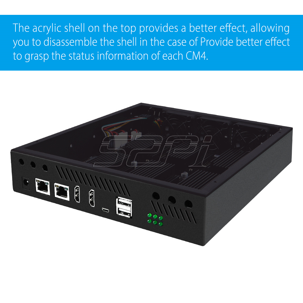 52Pi nuevo DeskPi Super6C Rasp - Deskpi Super6C reseña y precio