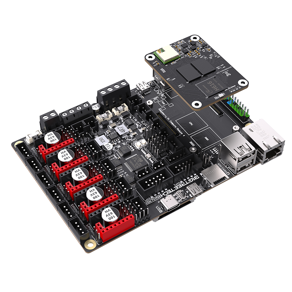 Placa base BIGTREETECH Manta M - Turing Pi 2 reseña y precio